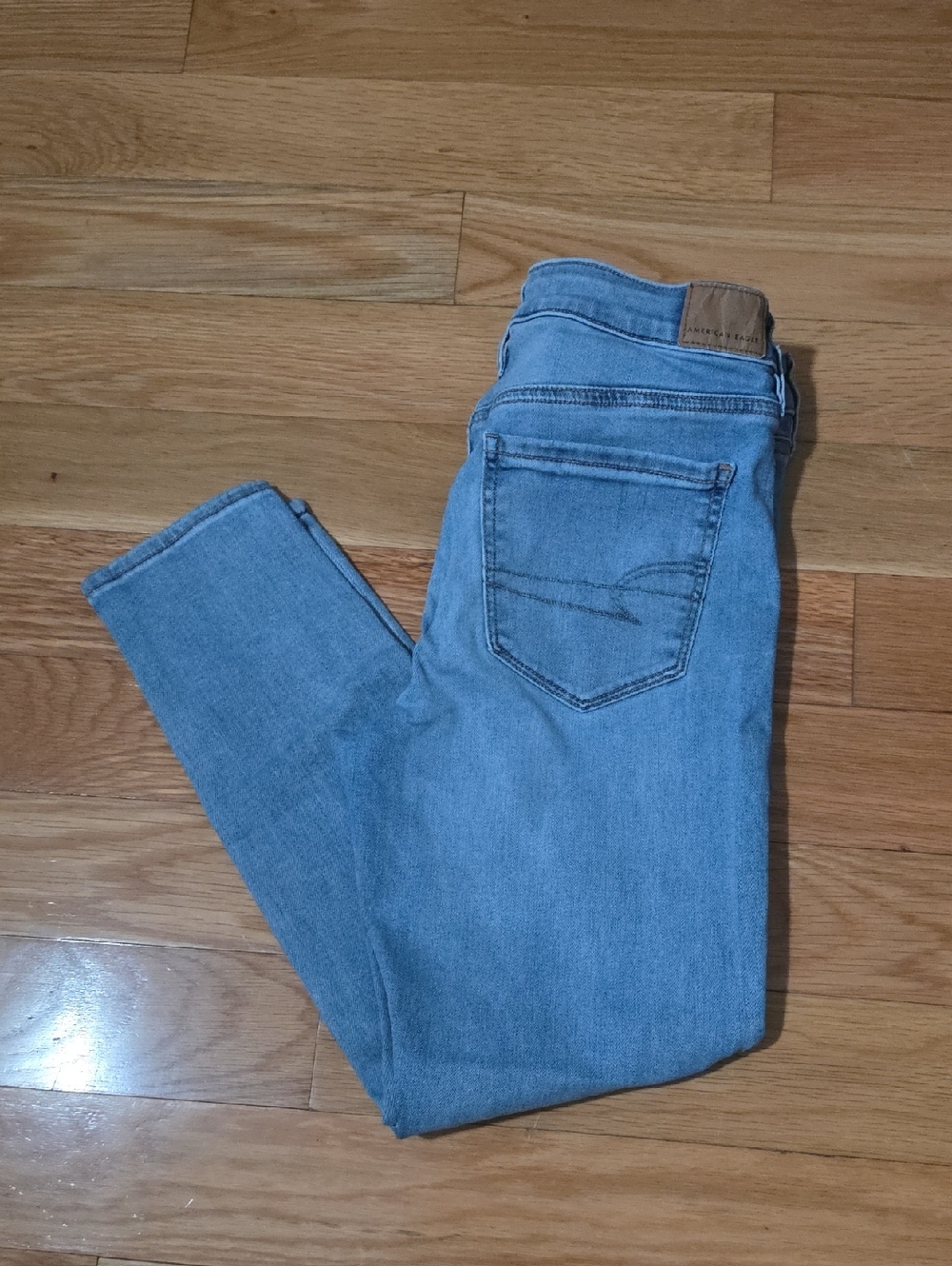 American Eagle Outfitters Light Blue Skinny Jeans